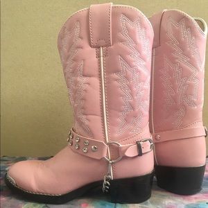 Durango Little Kids Pink Rhinestone Boot size 13.5